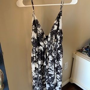 Long floral dress